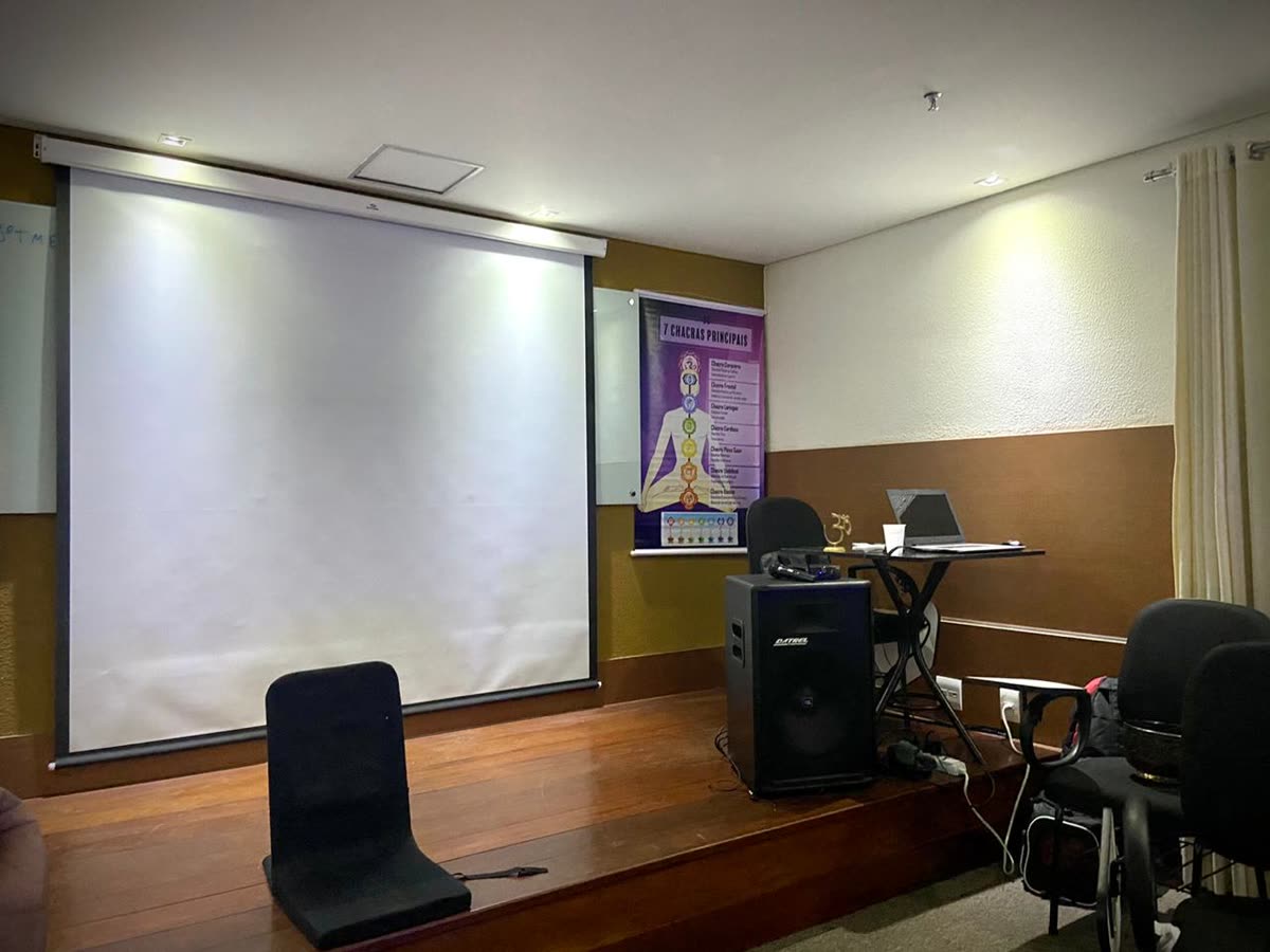 Auditório do Vista Shopping, local do curso de REIKI em Águas Claras